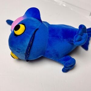 Sea Beast Anglerfish Plush Blue Video Game Collectible 11 Inch
